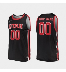 Men Women Youth Toddler Utah Utes Custom Replica Black College Basketball 2019 20 Jersey