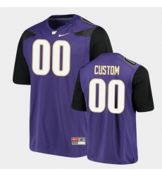 Men Women Youth Toddler Washington Huskies Custom Alumni Football Game Purple Jersey
