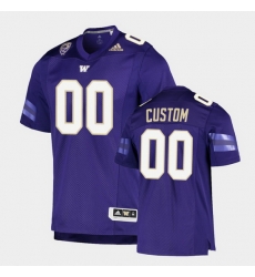 Men Women Youth Toddler Washington Huskies Custom College Football Purple Game Jersey