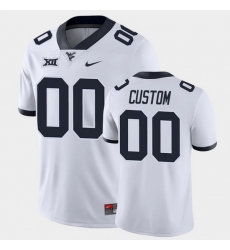 Men Women Youth Toddler West Virginia Mountaineers Custom Game White College Football Jersey
