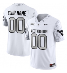 Men Women Youth West Virginia Mountaineers 2024 Vapor Limited Custom Jersey V2 All Stitched White