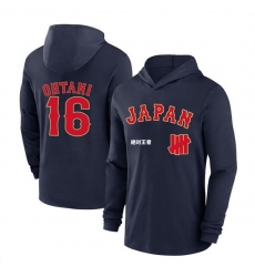 Men Japan Baseball  16 Shohei Ohtani White 2026 World Baseball Classic Club Hoodie