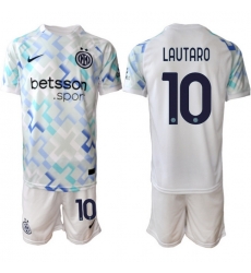 Men Internazionale 2026 Soccer Jerseys White #10 LAUTARO